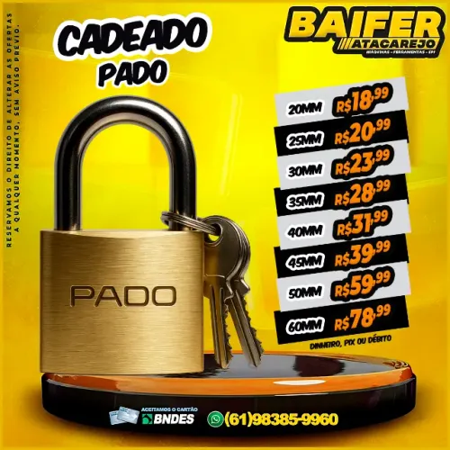 Cadeado Pado