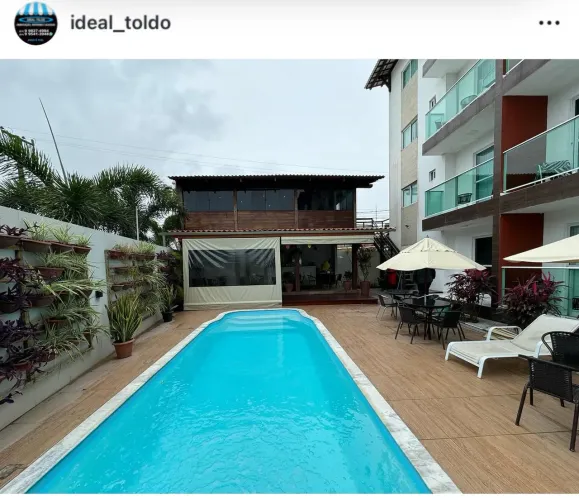 Toldo cortina Rolon Retrátil