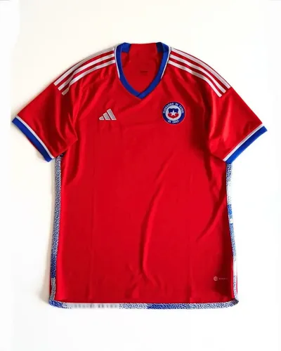 Camisa Adidas Seleção Chile 2022 - Modelo Home Original