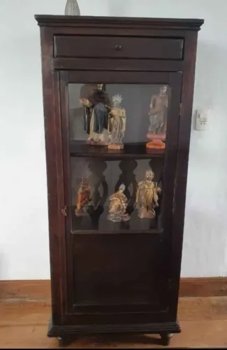 ANTIGO ARMARIO DE FARMACIA-LOUCEIRO EM MADEIRA- MÓVEL DOS ANOS 40