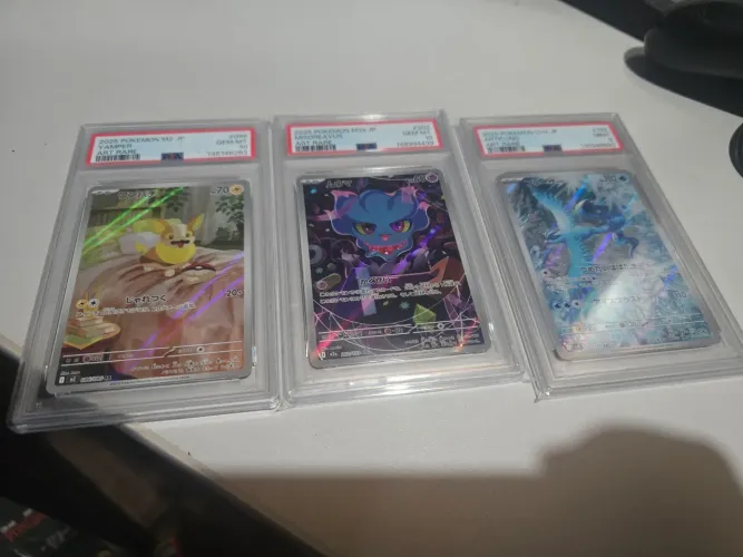 Lote Cartas Graduadas Pokemon - TCG - Graduação PSA 9/10