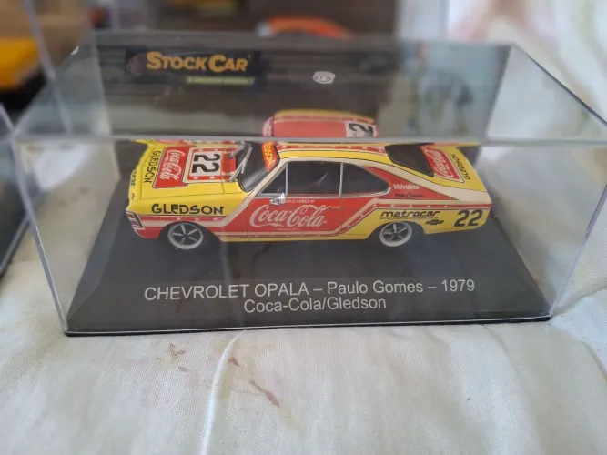 Miniatura Stock car paulo gomes coca cola 1979 gledson
