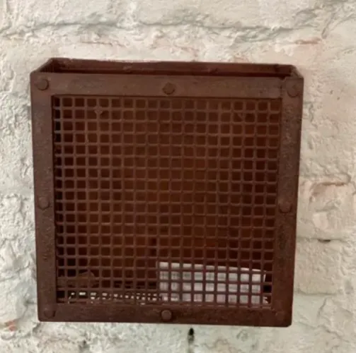 Porta cardápio em ferro