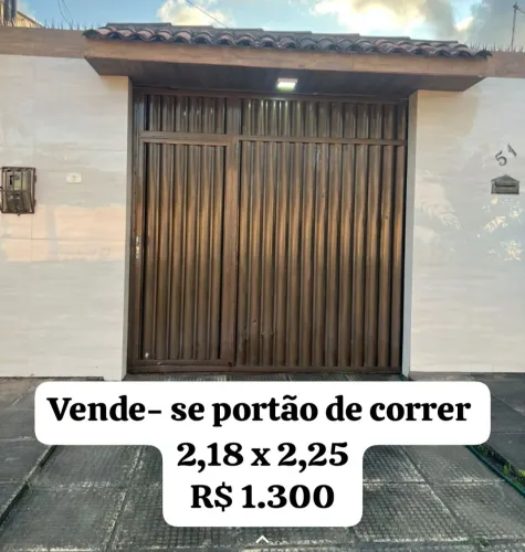 Portão de correr 