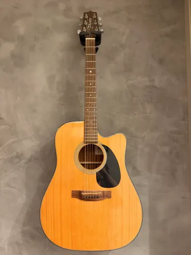 Violão Takamine EG320C Eletroacústico Aço Natural c/ Afinador - Excelente Estado