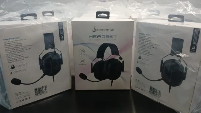 Headset Rise Mode G1 Black , novo lacrado na caixa , preço de estudante.