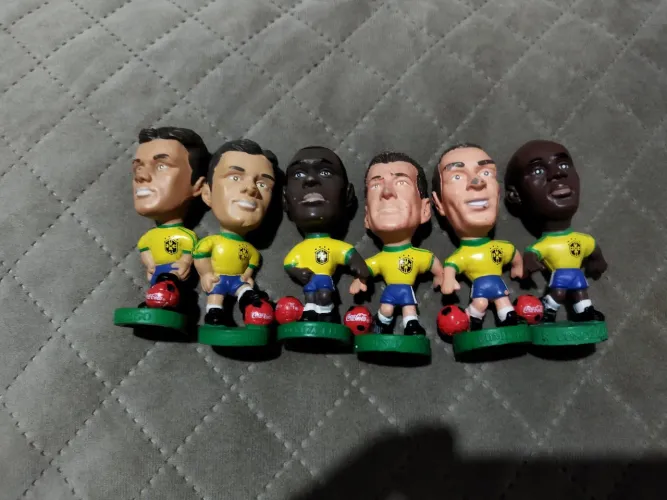 Lote com 6 mini craques coca-cola!