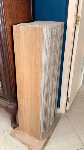 13m2 porcelatano Biancogres amadeirado 26 x1,06 acetinado