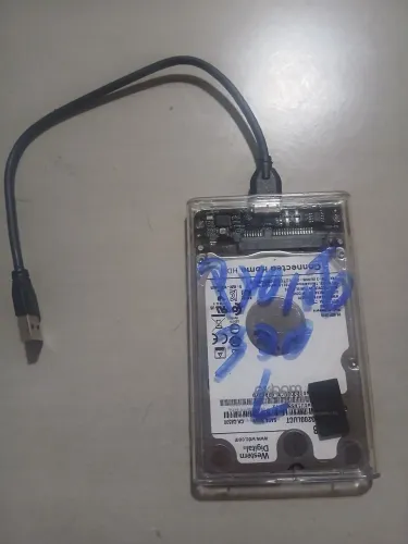 HD externo com jogos do Xbox 360