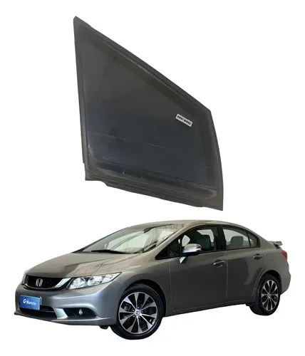 Vidro Fixo Porta Dianteira Direita Honda Civic 2012 A 2016