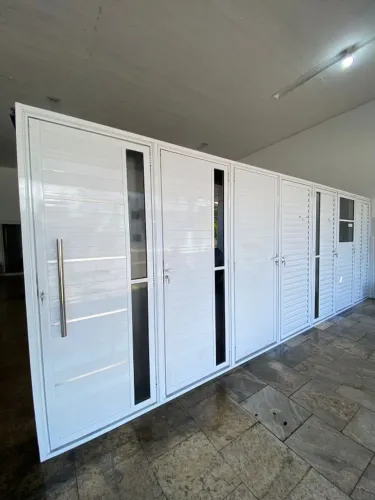 PREÇOS BAIXOS - PORTAS DE ALÚMINIO BRANCO A PARTIR DE $619,00