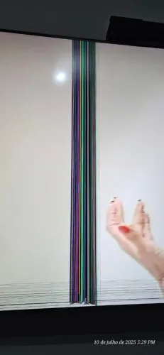 TV Samsung QN55Q80AAGXZD (Tela Quebrada)