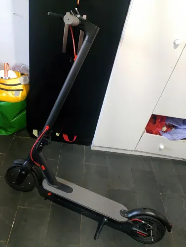 Patinete com motor queimado 