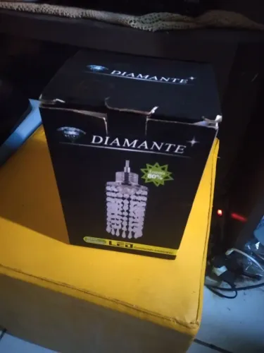 ? Luminária LED Diamante Moderna Nova na Caixa Super Linda
