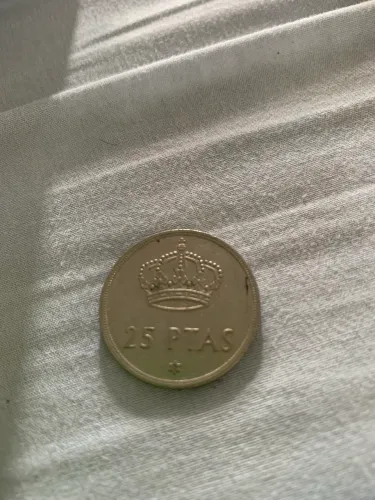 Moeda Espanhola 25 Pesetas - 1979 