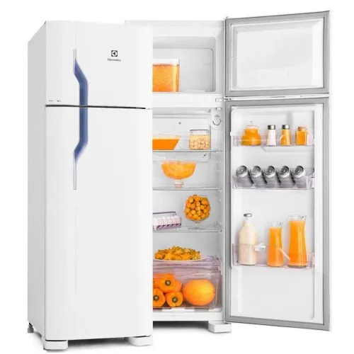 Geladeira Electrolux Cycle Defrost 260L Super Freezer Duplex Branca (DC35A) - 220 Volts