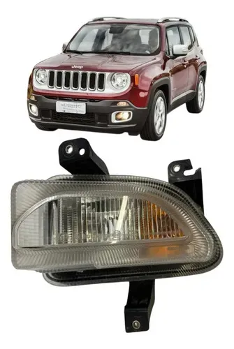 Farol De Milha Esquerdo Jeep Renegade 2016 A 2020 Original Transparente
