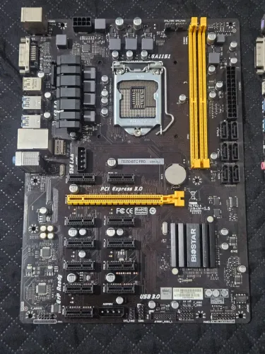 VENDO PLACA-MÃE Biostar TB250-BTC PRO Ver. 6.0 (LGA 1151)