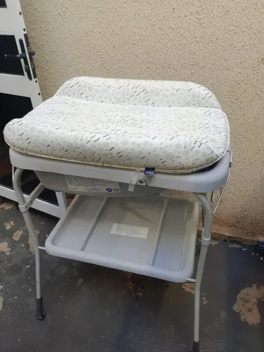 Banheira com trocador chicco 