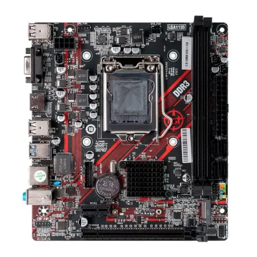 Placa Mae TGT H61 M.2, DDR3, Socket LGA1155, M-ATX