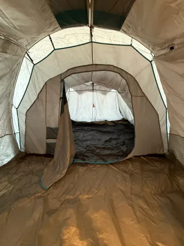 Barraca de camping quechua family 4.1 XL