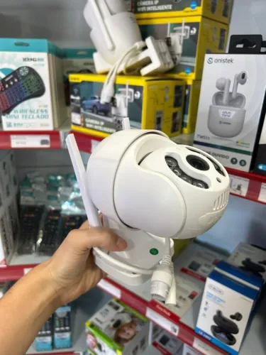 Câmera prova d'água com APP Visão noturna Microfone e muito mais