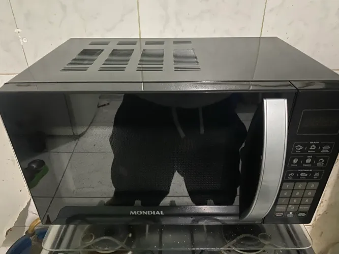 MONDIAL Micro-Ondas, Preto, 1200W, 220V (Novo)