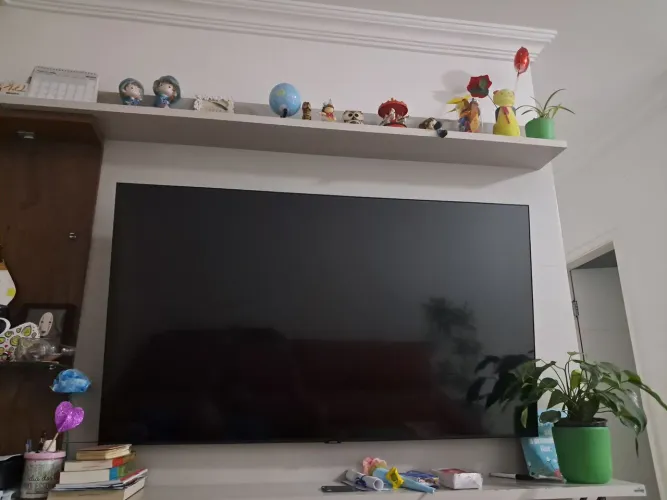 TV Samsung 55" Cristal UHD (TU8000) - Para Retirada de Peças / Conserto