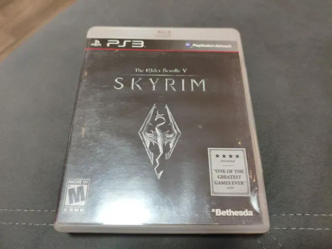 Jogo Skyrim PS3 Original - Mídia Física Perfeito Estado.