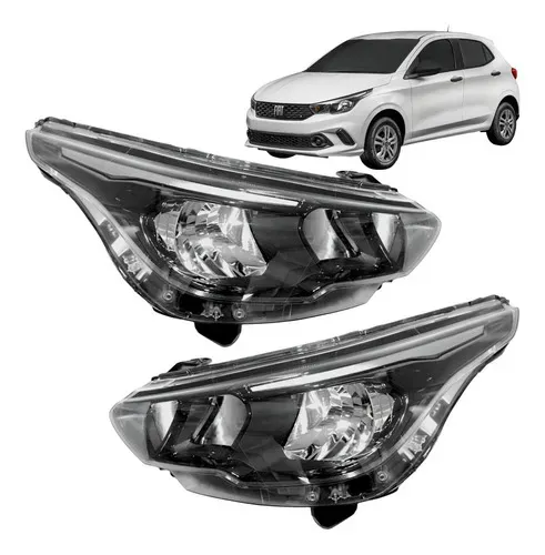 Par Farol Fiat Argo Cronos 2017 2018 2019 2020 2021 22 23 24 Direito