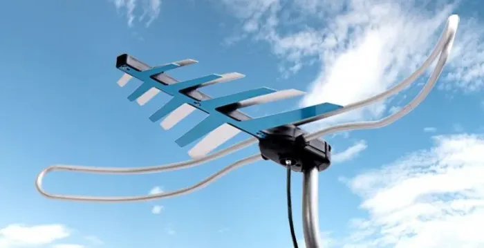 ANTENA DIGITAL AQUARIO 3000 EXTERNA E INTERNA PARA TV ANALÓGICA E DIGITAL