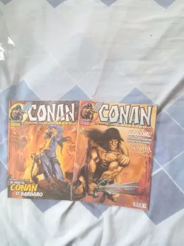 Combo de HQS de Conan - O Bárbaro ( em PB)