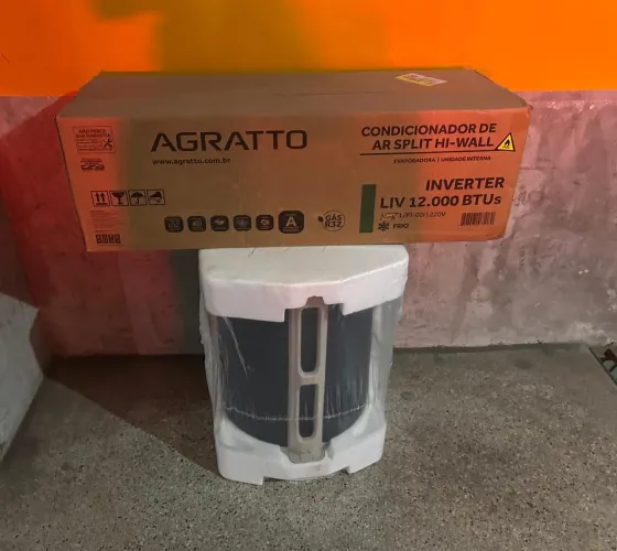 Ar Condicionado Agratto Inverter 12mil BTUs