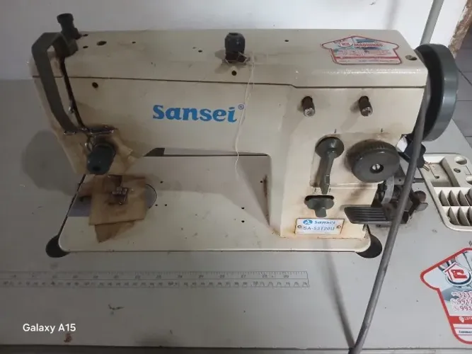 Máquina De Costura Sansei Sa-53t20u Bege 127/220v