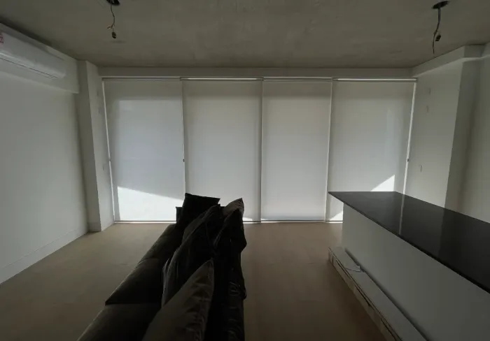 Rolô Tela Solar 0% cor Branca 
