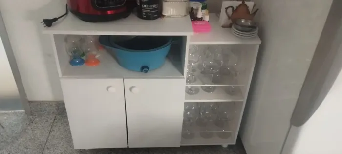 Armário cozinha branco 