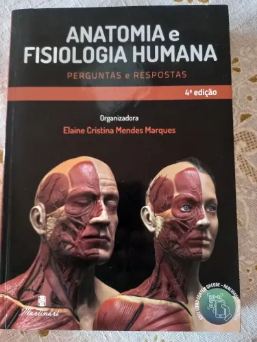 LIVRO ANATOMIA E FISIOLOGIA HUMANA de Elaine Cristina Mendes Marques