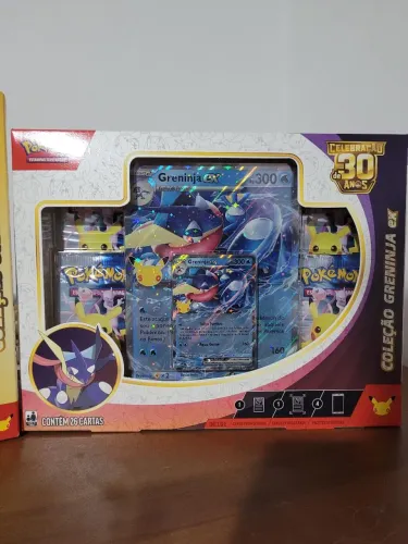 Box Graninja coleção 30 anos pokémon tcg