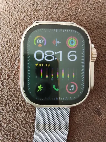 Vendo Relógio Inteligente Smart Watch Ultra 9 Cor Prata