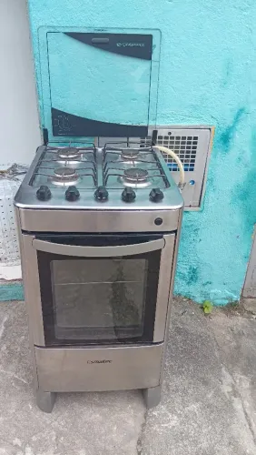 Vendo fogão inox