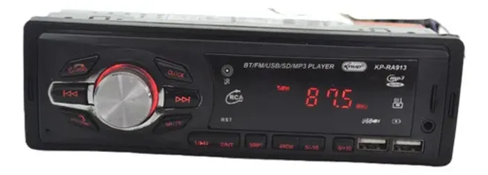 Radio Aparelho Som Knup Bt Fm Usb Sd Mp3 Kp-ra913