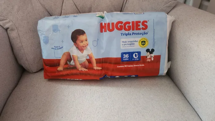 Fralda huggies G