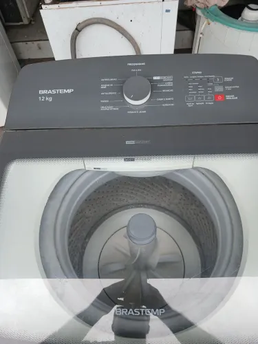 Máquina de lavar roupas brastemp 12 kgs cesto inox