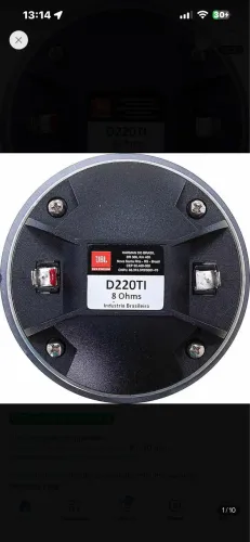 TI D220 JBL NOVA, LACRADA COM NOTA FISCAL E GARANTIA