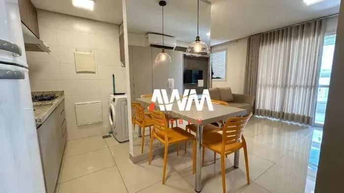 Apartamento mobiliado com 1 quarto para alugar, 42 m²- Setor Oeste - Goiânia/GO
