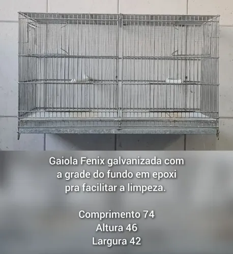 Kit 20 Gaiolas Criadeiras Fenix