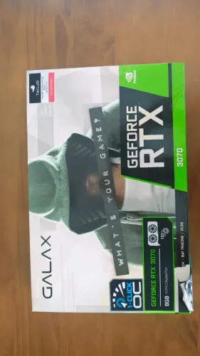 Placa de Vídeo Nvidia RTX 3070 8GB Galax
