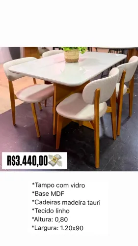 Mesa de Jantar Nuria
