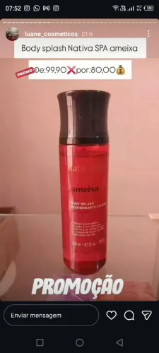 Body Splash Nativa Ameixa