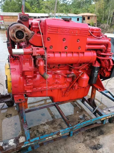Motor scania 477 